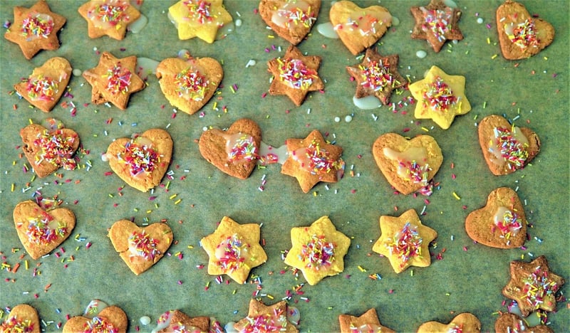 Cookies on a plate